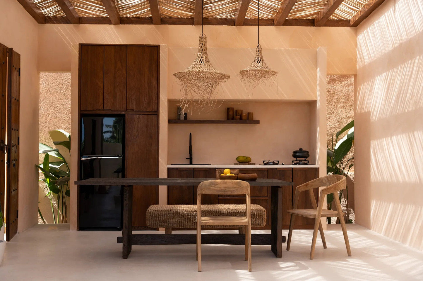 The Mykonos Pendant Lamp - Natural - M