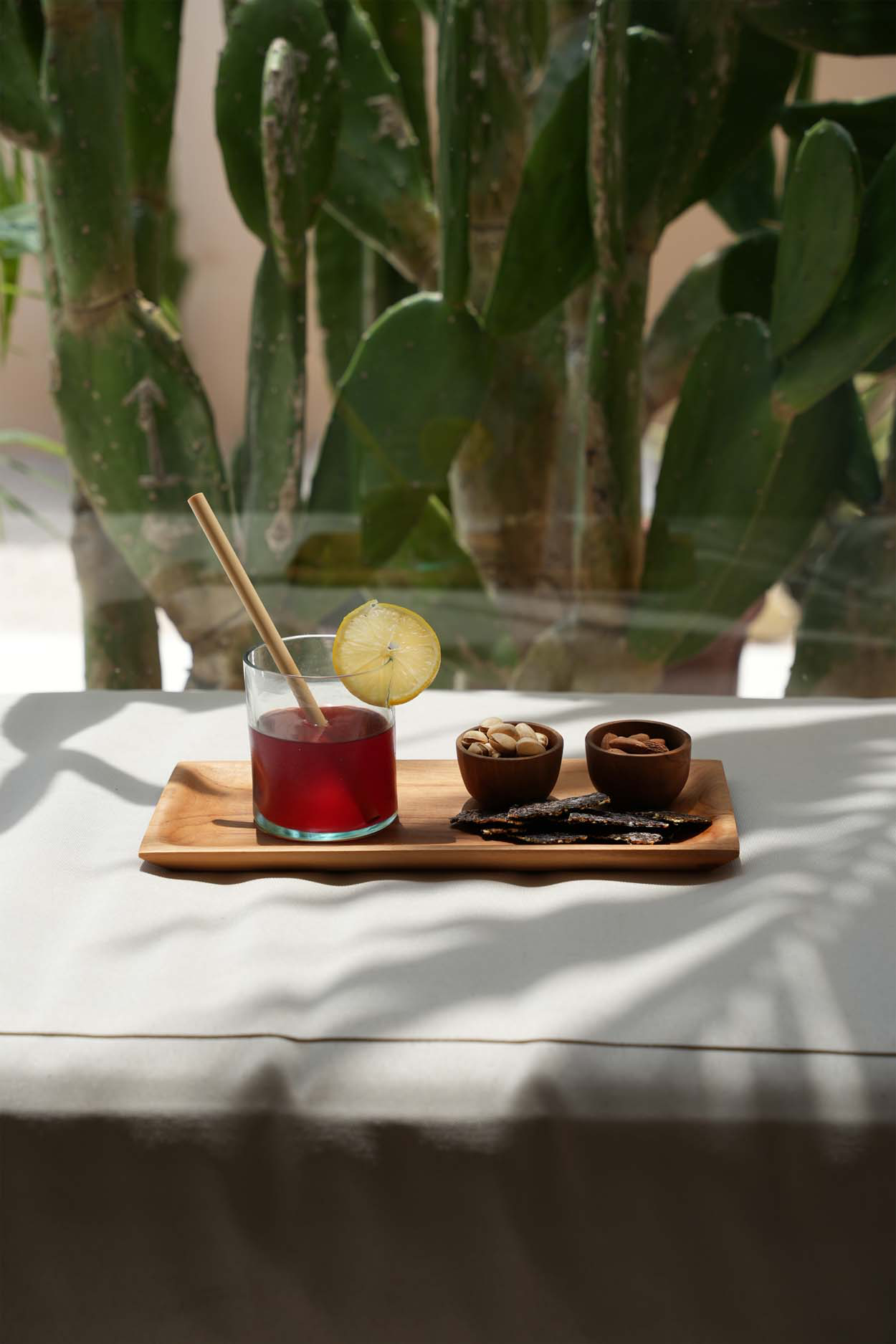 El vaso de whisky con hielo