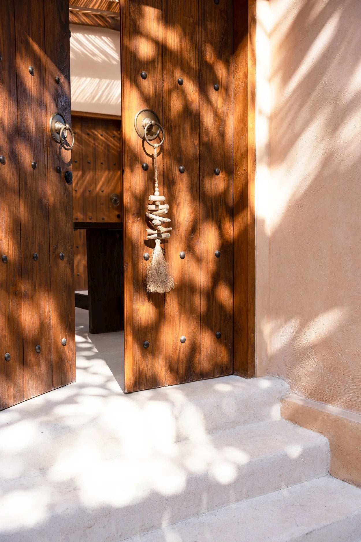 The Raffia Driftwood Hanging Decoration