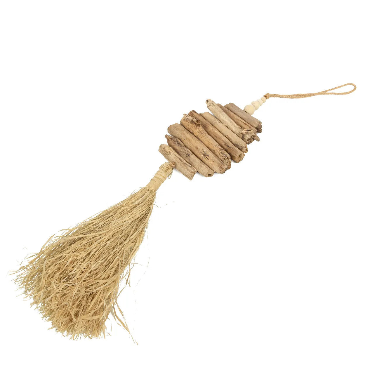 The Raffia Driftwood Hanging Decoration