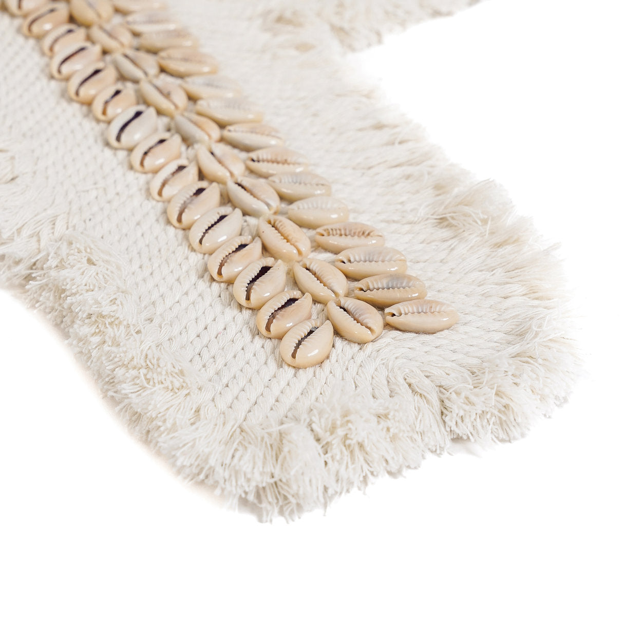 El Macrame Cross - Blanco