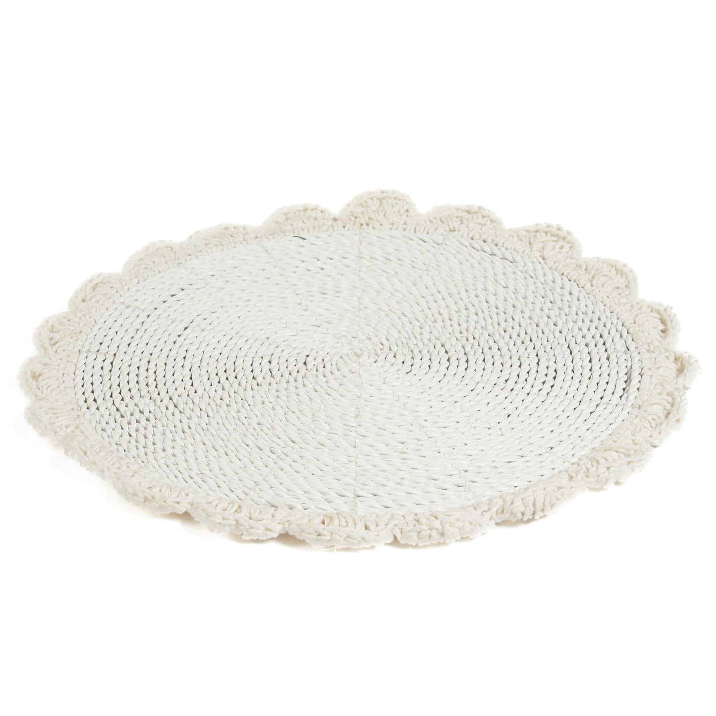 La Macrame Marriage Placemat - Natural