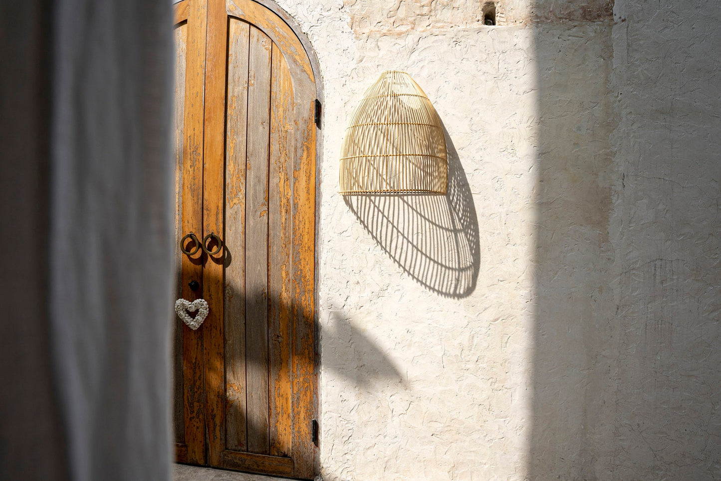 The Lalo Applique Wall Lamp - Natural - L