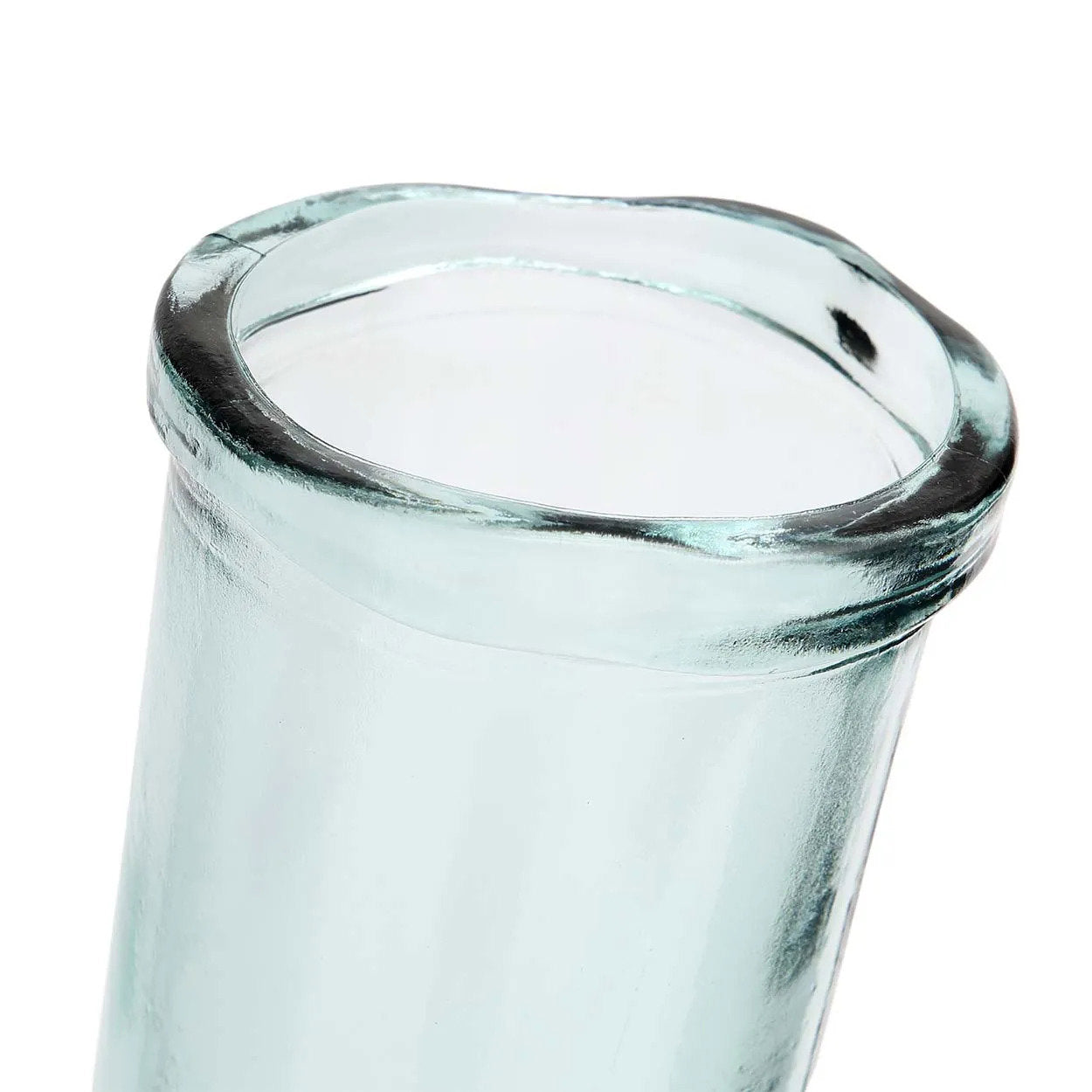 蓝色的简单花瓶 - 蓝色 - L