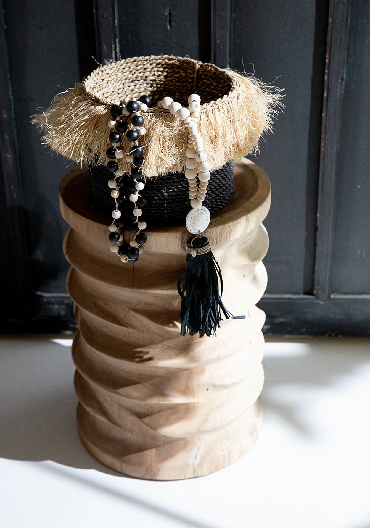 The Lovina Necklace - Natural Black