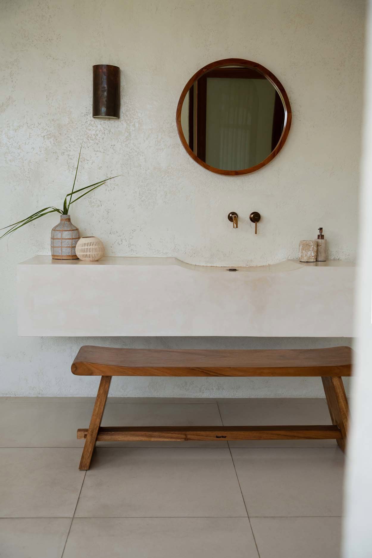 The Whoopy Vase - Concrete Grey Natural - L