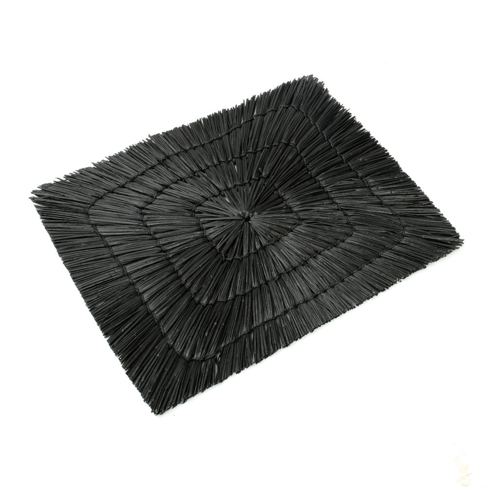 The Alang Alang Placemat - Rectangular - Black