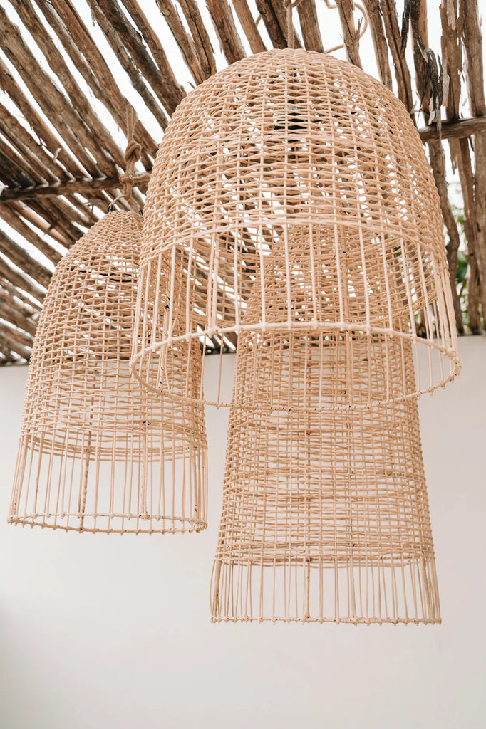 The Amalfi Hanging Lamp - Natural - M