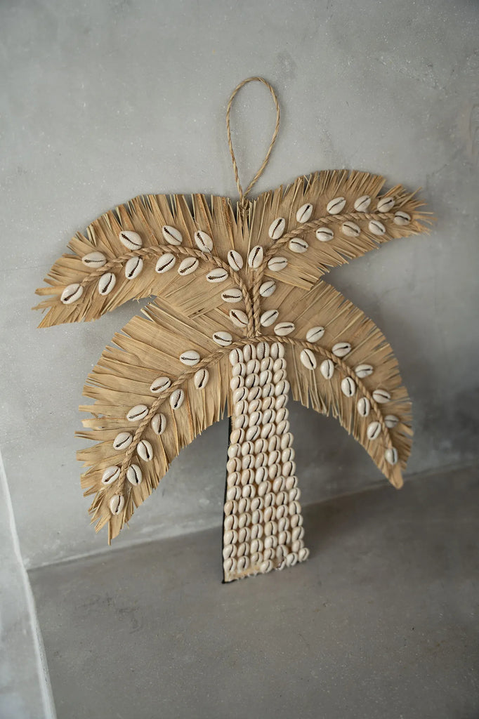 The Banana & Seashell Palm Tree - Natural