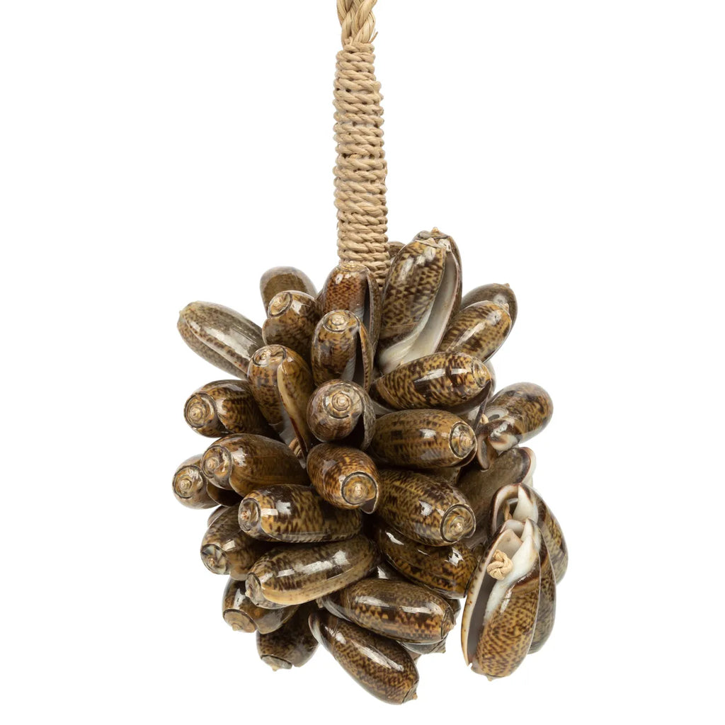 The Brown Cowrie Shell Hanging Decoration