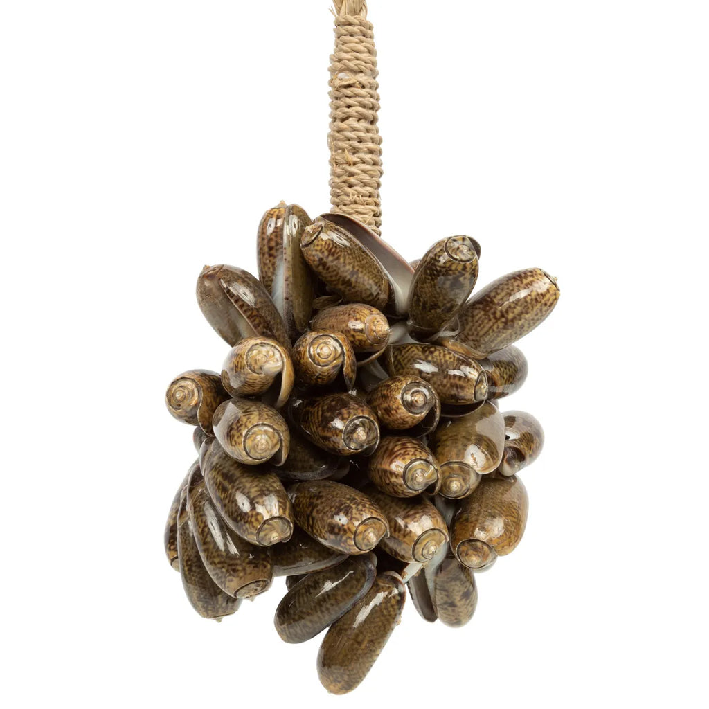 The Brown Cowrie Shell Hanging Decoration