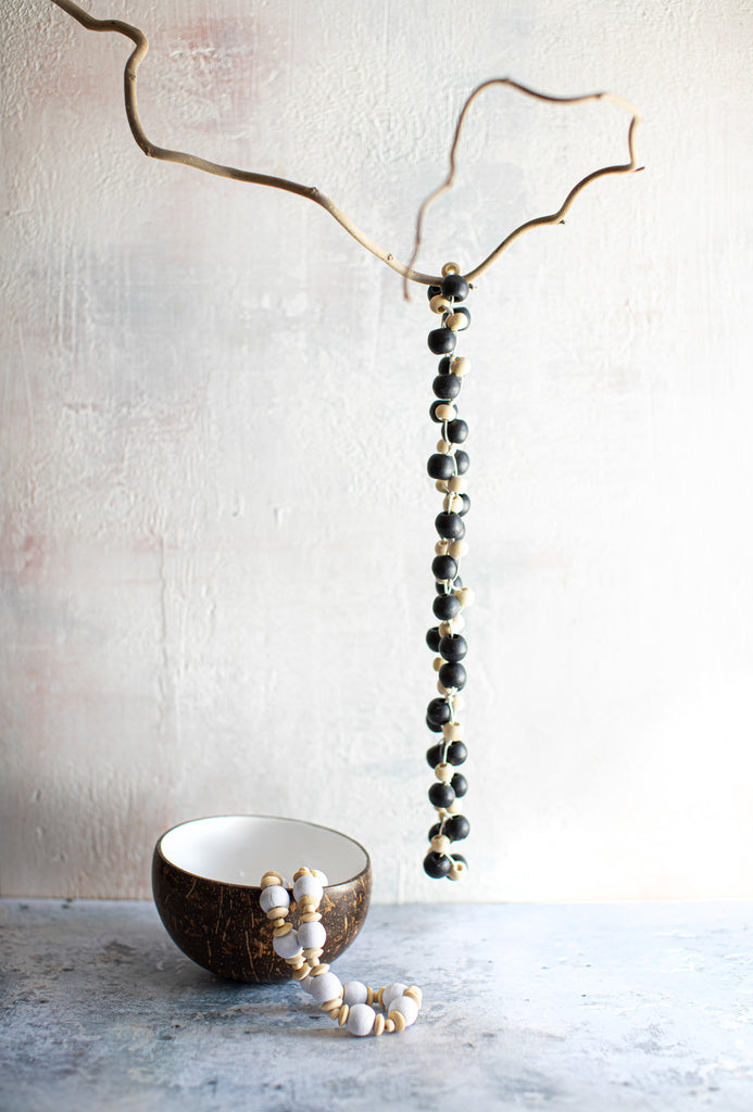 The Canggu Necklace - Natural Black