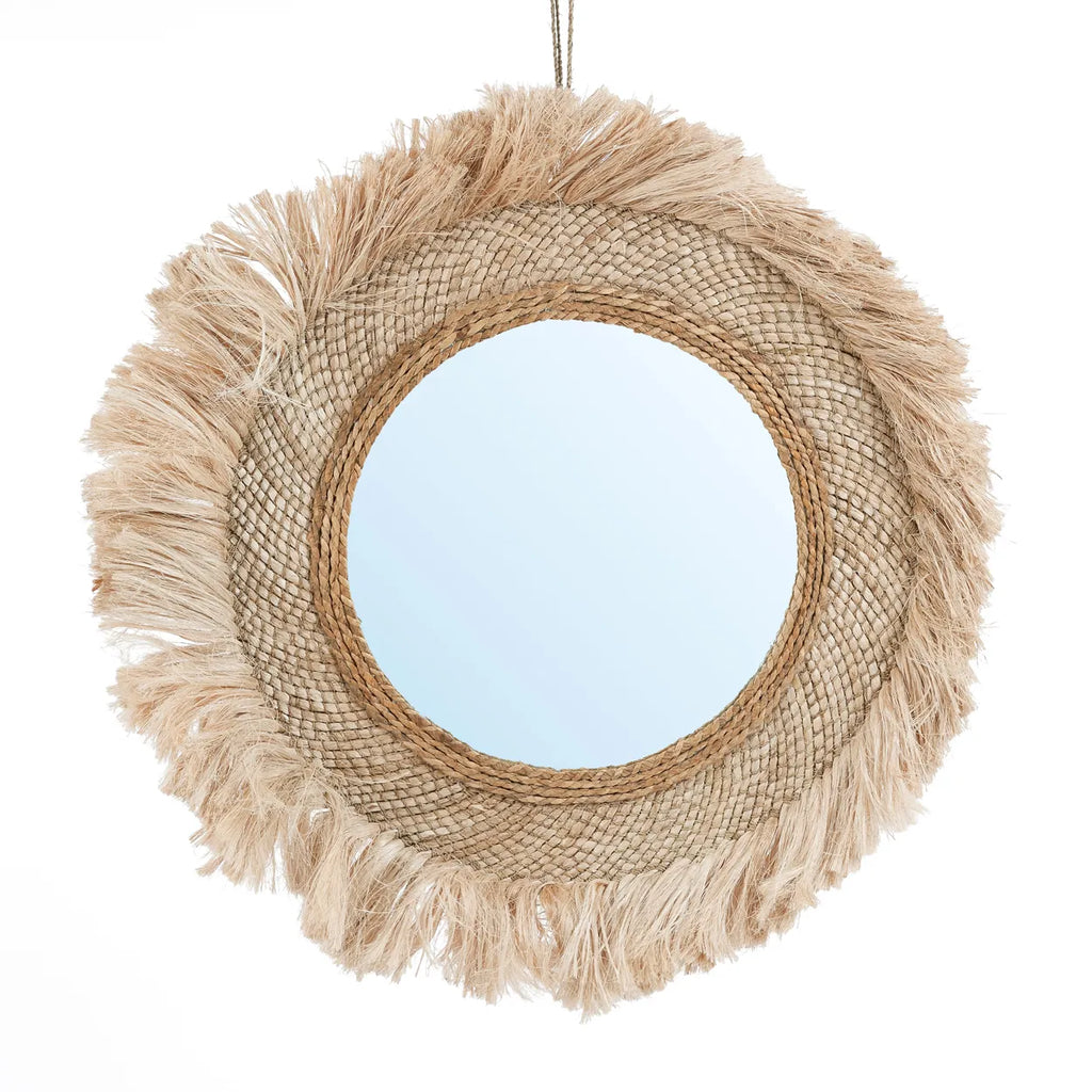 The Capri Mirror - Natural - L