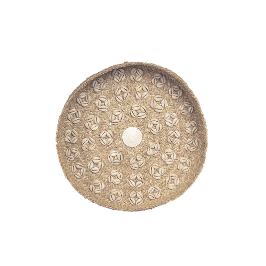 The Caribbean Shell Plate - Natural White - M