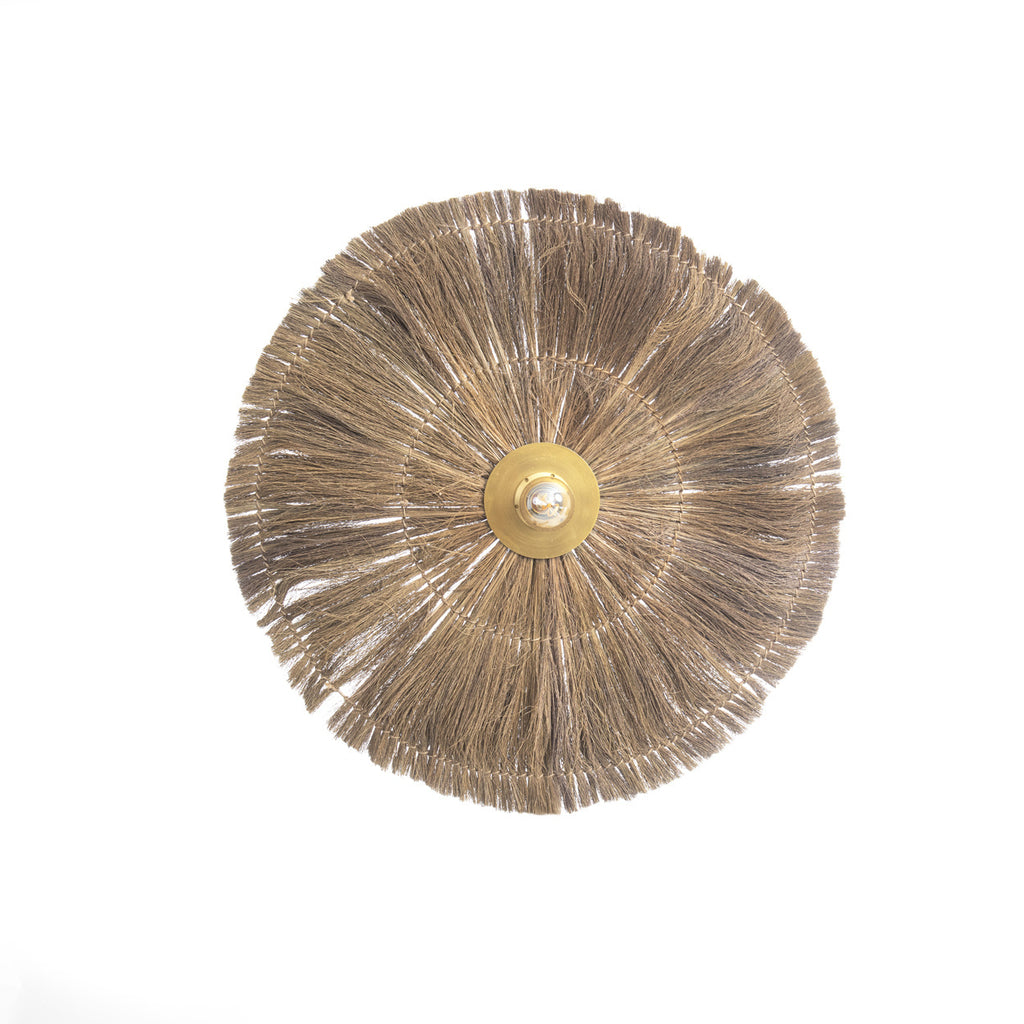 The Chi-Chi Wall Lamp - Natural Brass - L