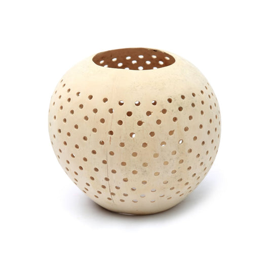 The Coconut Spot Candle Holder - Natural