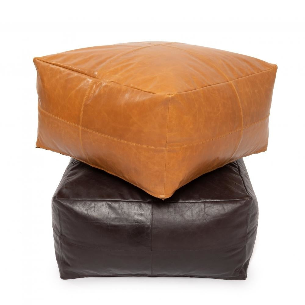 The Collectors Pouffe - Chocolate