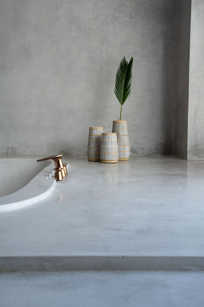 The Cutie Vase - Concrete Grey Natural - L