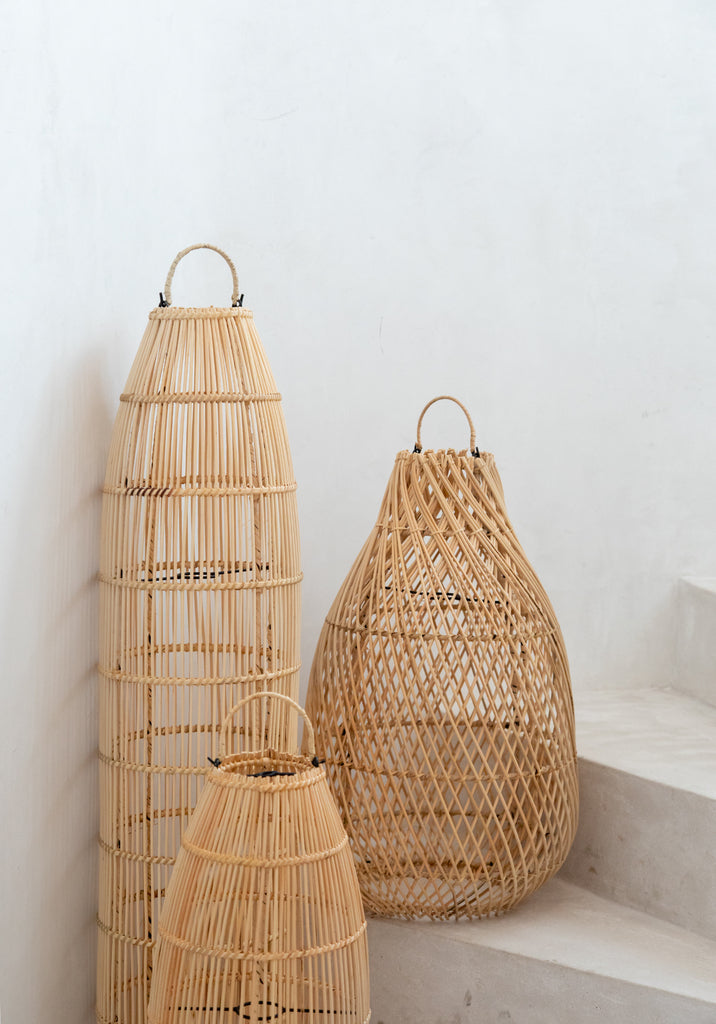 The Fish Trap Pendant Lamp - Natural - L