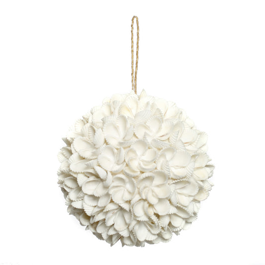 The Flower Shell Bal Hanger - White - L