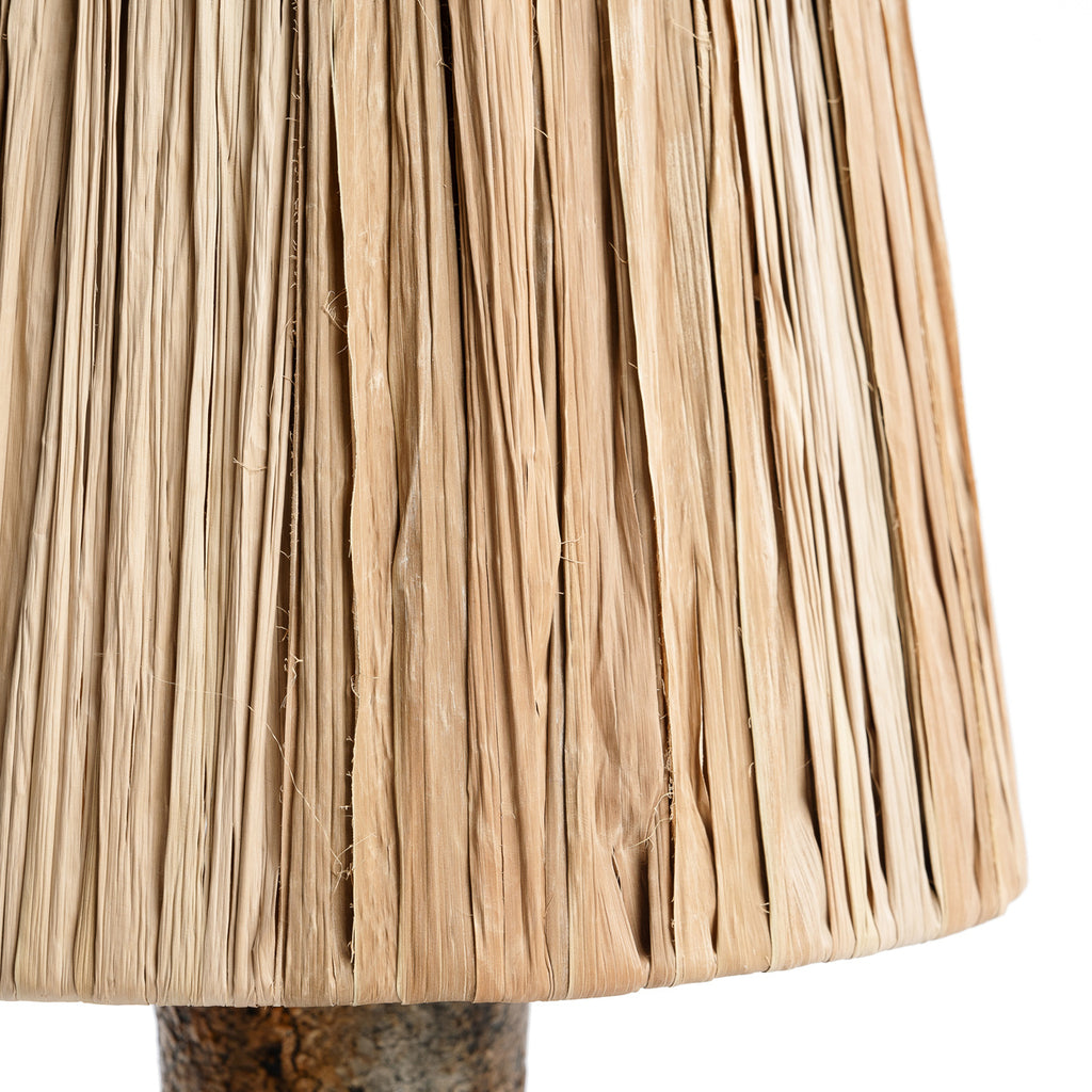 The Ithaka Table Lamp - Antique Gray Natural