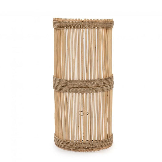 The Jalal Applique Wall Lamp - Natural - M