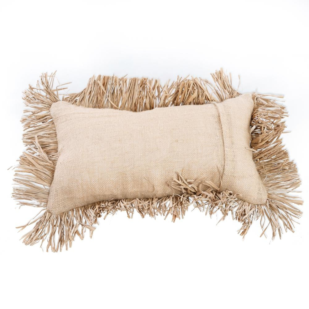 The Jute Bonita Cushion Cover - Natural - 30x50