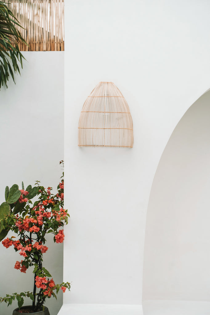 The Lalo Applique Wall Lamp - Natural - L