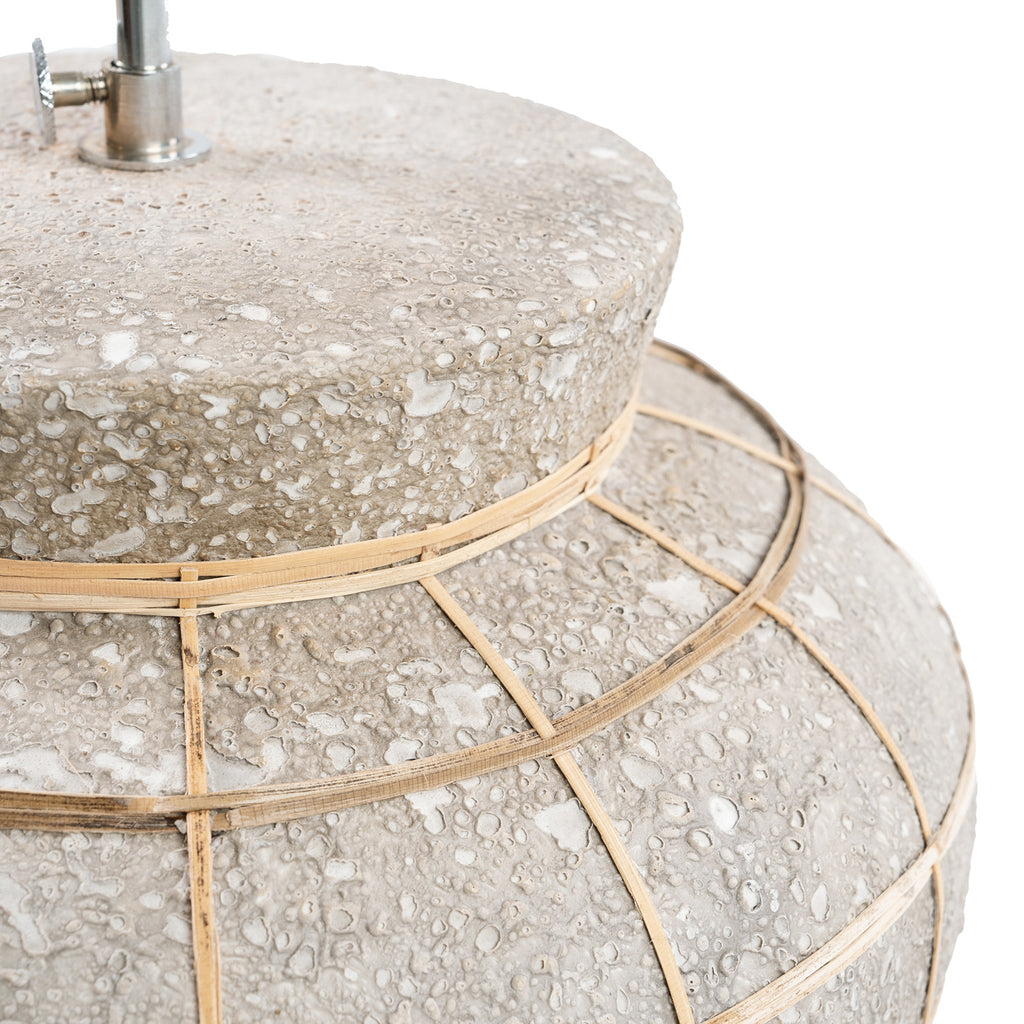The Lipsi Table Lamp - Natural Concrete Grey