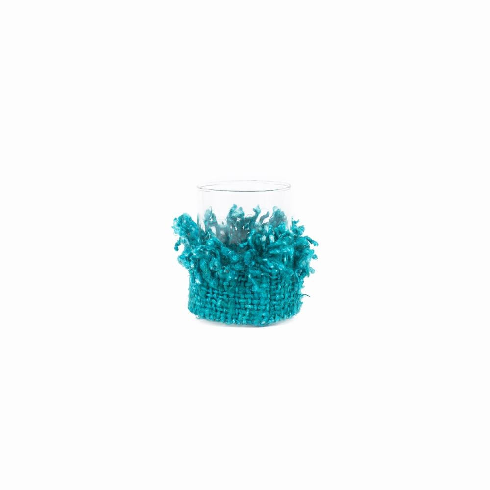 The Oh My Gee Candle Holder - Aqua - M