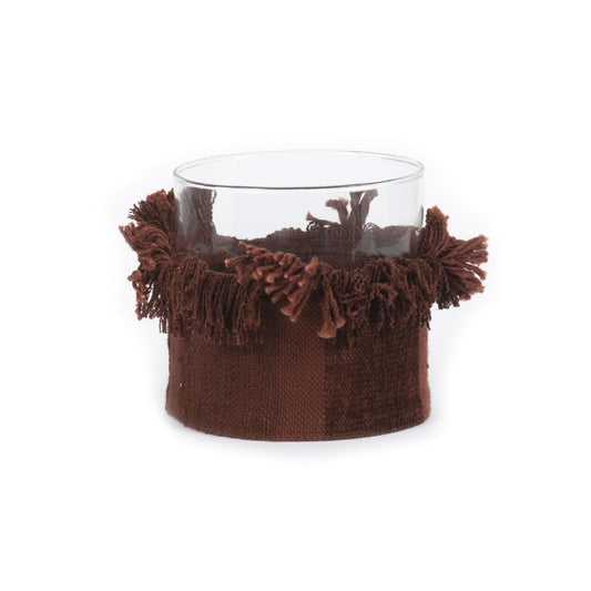 The Oh My Gee Candle Holder - Bordeaux Velvet - XL