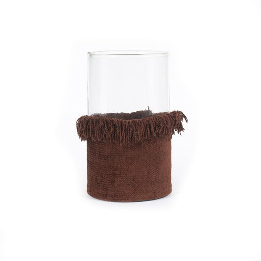 The Oh My Gee Candle Holder - Bordeaux Velvet - XXL