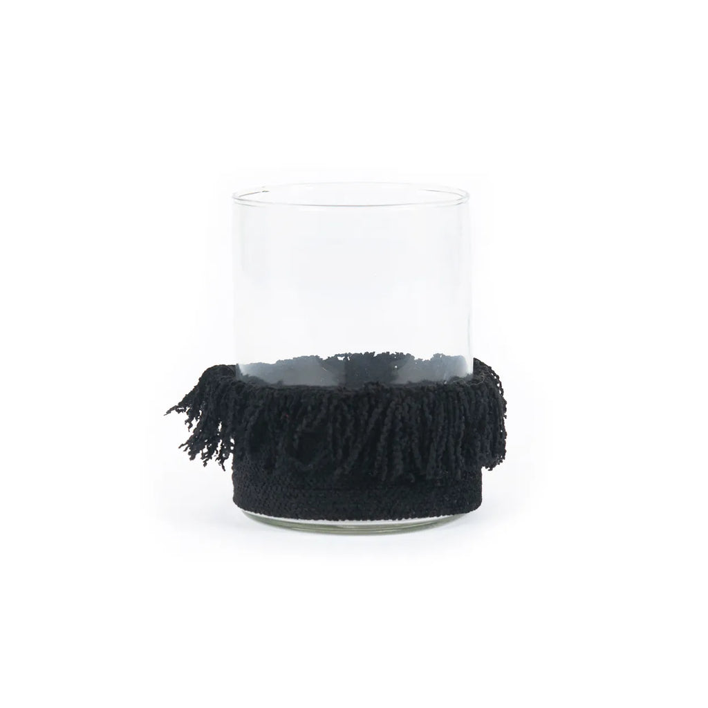 The Oh My Gee Candle Holder - Black Velvet - L