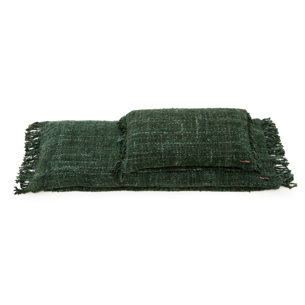 The Oh My Gee Cushion Cover - Dark Green - 35x100