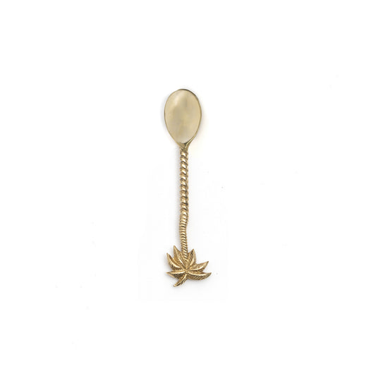 Golden Palm Tree teaspoon