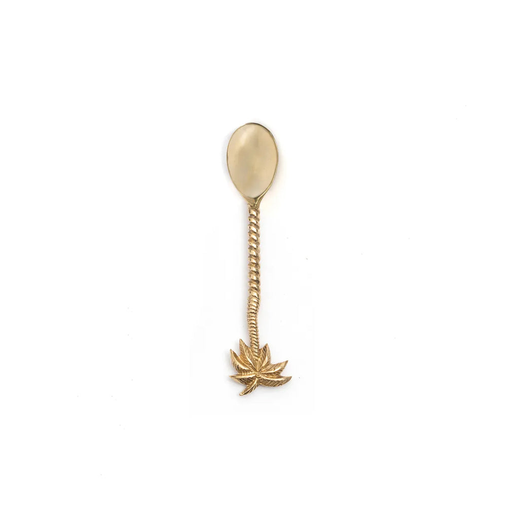 Golden Palm Tree teaspoon