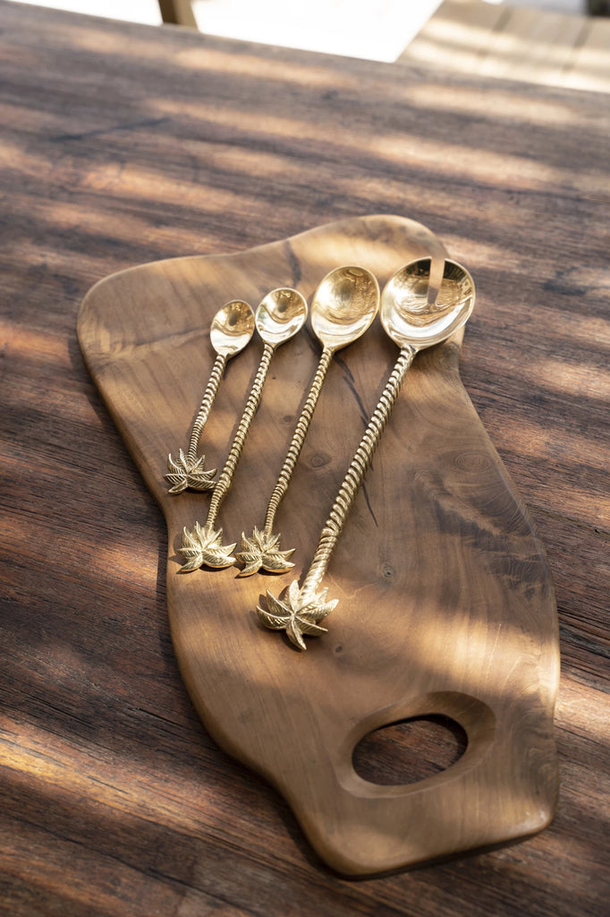 Golden Palm Tree teaspoon