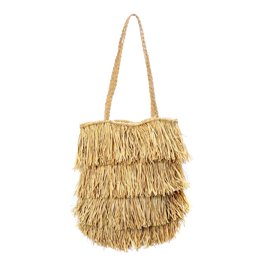 The Raffia Bahamas Bag - Natural