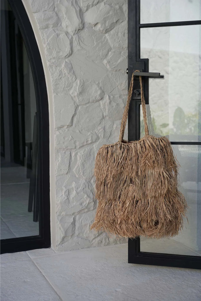 The Raffia Bahamas Bag - Natural