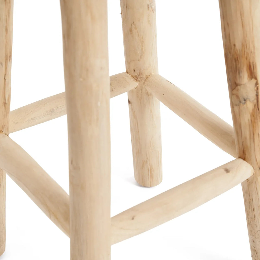 The Raffia Barstool