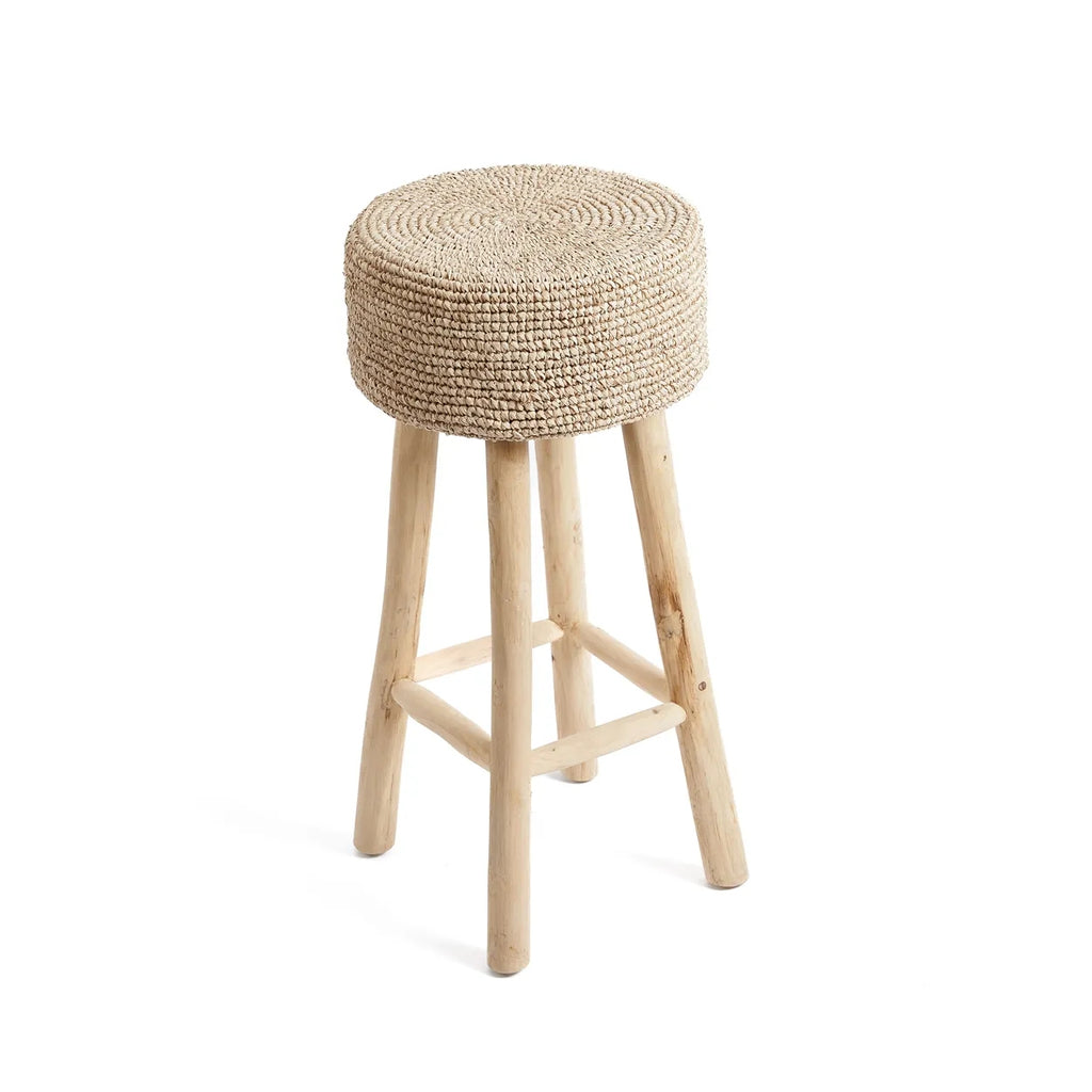 The Raffia Barstool