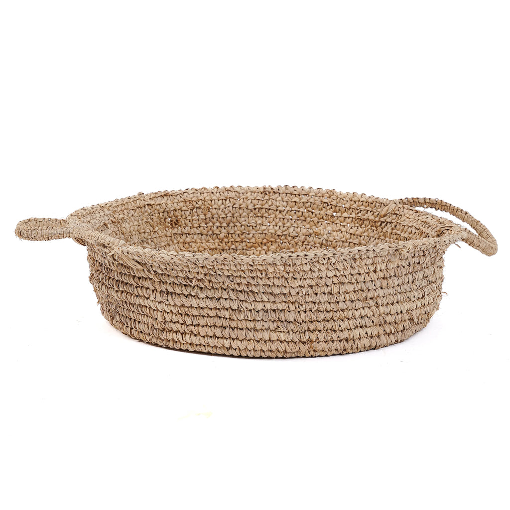 De Raffia Mand - Naturel - L