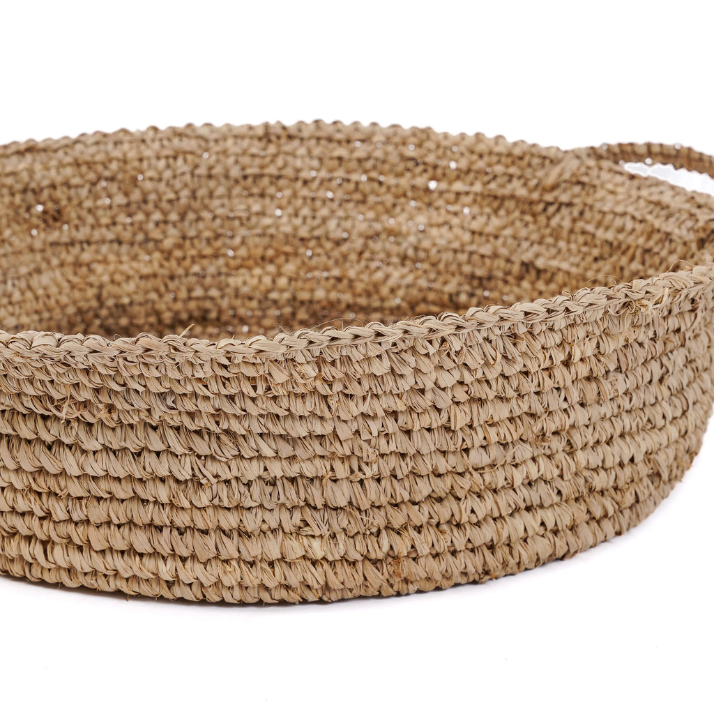 De Raffia Mand - Naturel - L