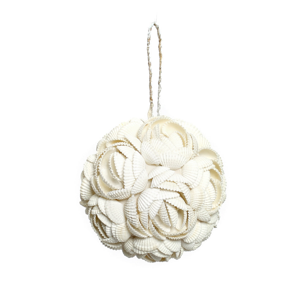 De Rose Shell Bal Hanger - White - M