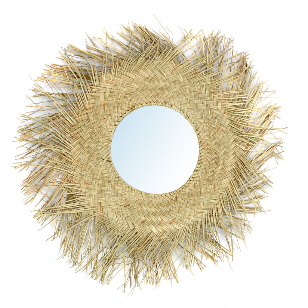 The Rattan Mirror - Natural - M