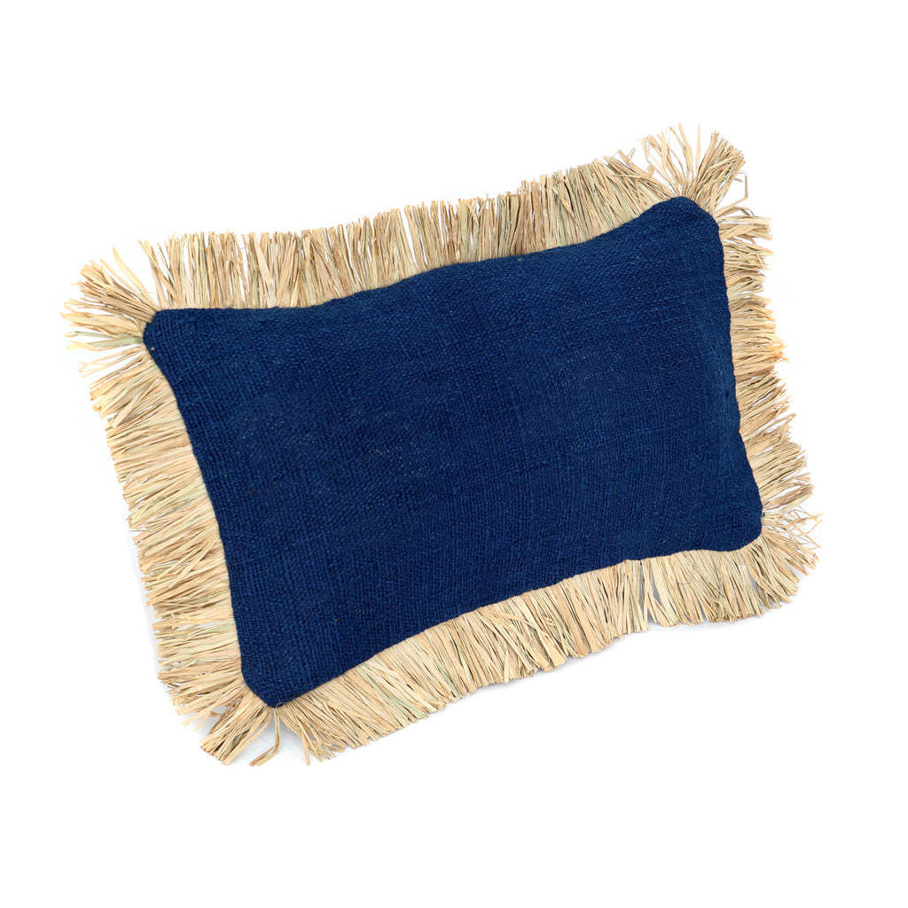 The Saint Tropez Cushion Cover - Blue Natural - 30x50