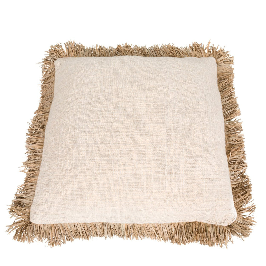 The Saint Tropez Cushion Cover - Natural White - 60x60