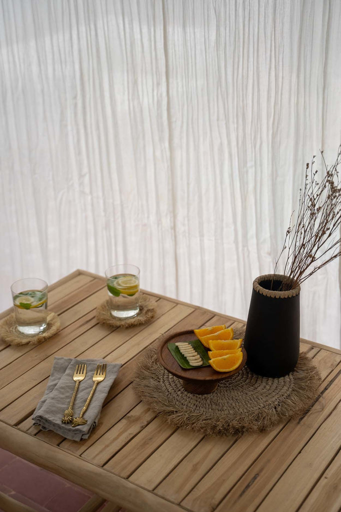 The Seagrass Raffia Placemat - Natural