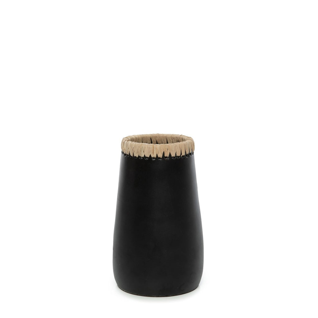 The Sneaky Vase - Black Natural - S