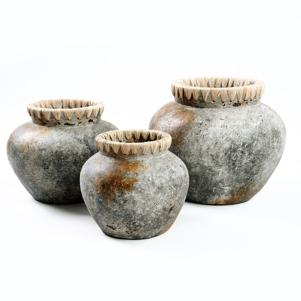 The Styly Vase - Antique Grey - L